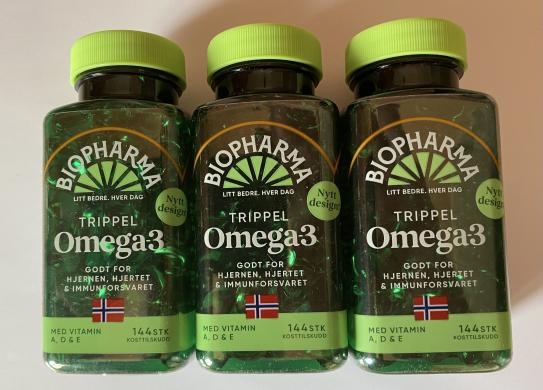 Žuvų taukai iš Norvegijos 144 kapsl.-0