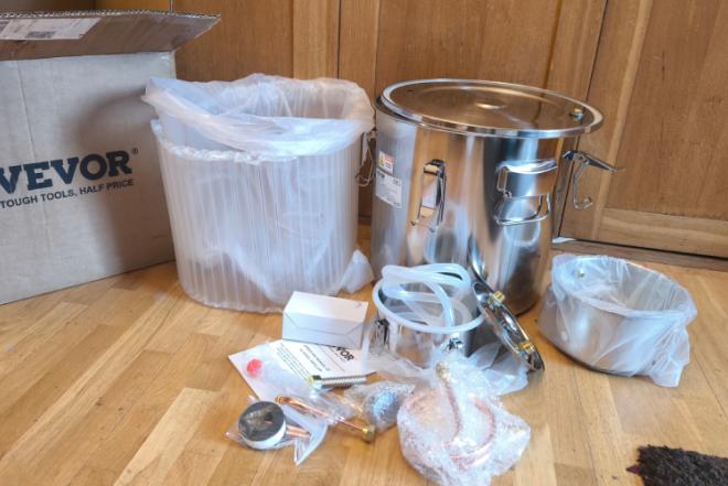 Naujas 30L distiliatorius – pilnas komplektas, paruoštas naudojimui!-0