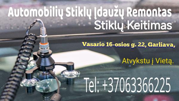 Automobilių Stiklų Keitimas Įdaužų Remontas-1