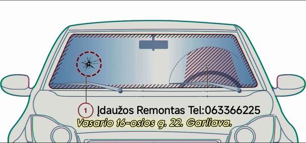 Automobilių Stiklų Keitimas Įdaužų Remontas-0