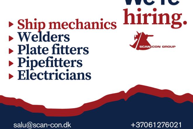 Projektui Danijoje ieškome patyrusių laivų mechanikų-0