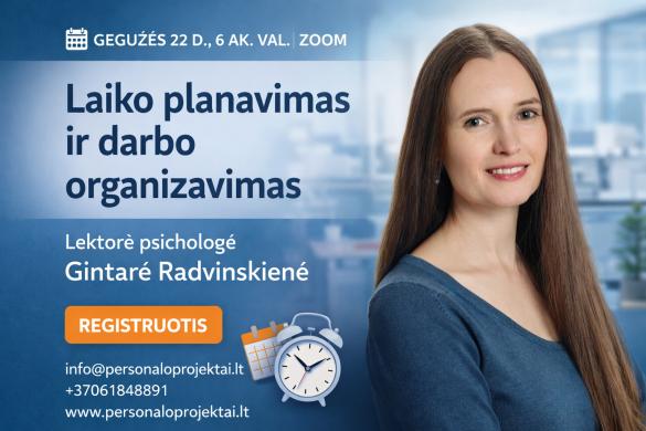 Laiko planavimas ir darbo organizavimas-0