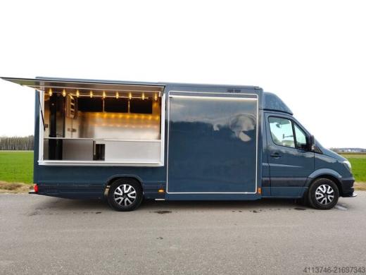 Mercedes Sprinter“ maisto sunkvežimis, aukščiausios kokybės nerūdijančio plieno konstrukcija, 2012 m., 135 000 km, parduodamas arba nuomojamas-10