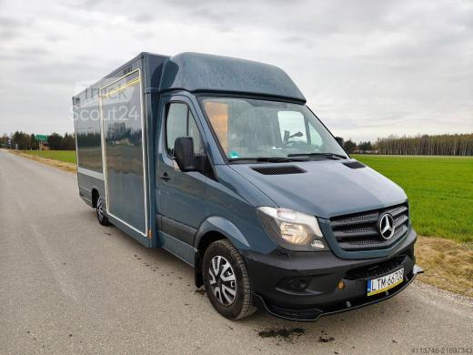 Mercedes Sprinter“ maisto sunkvežimis, aukščiausios kokybės nerūdijančio plieno konstrukcija, 2012 m., 135 000 km, parduodamas arba nuomojamas-15