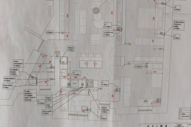 Parduodamas 78,71 kv.m. Trijų kambarių Butas miesto centre Gegužės g.-0