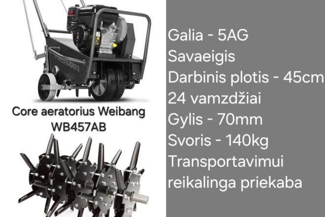 Profesionalus Core aeratorius Weibang! Nuoma!-0