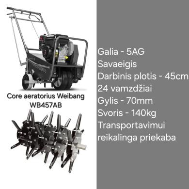 Profesionalus Core aeratorius Weibang! Nuoma!-0