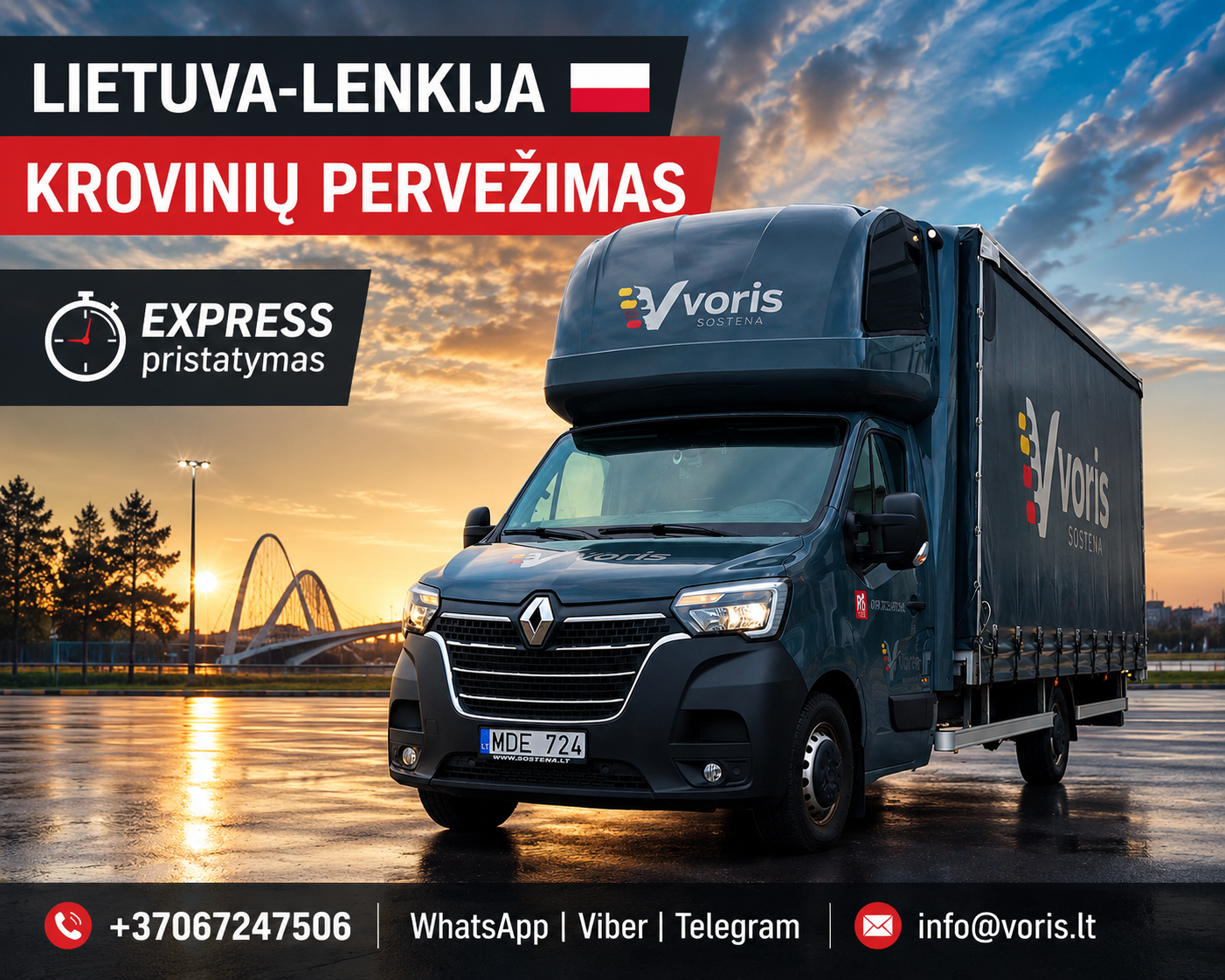 Krovinių Pervežimas iš / į Lenkiją / Lenkijos į / iš Lietuvą-0