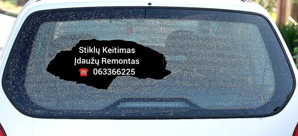 Automobilių Stiklų Keitimas Įdaužų Remontas-3