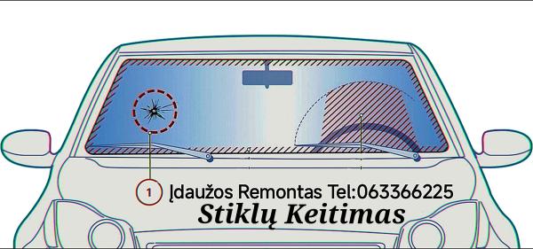 Automobilių Stiklų Įdaužų Remontas-1