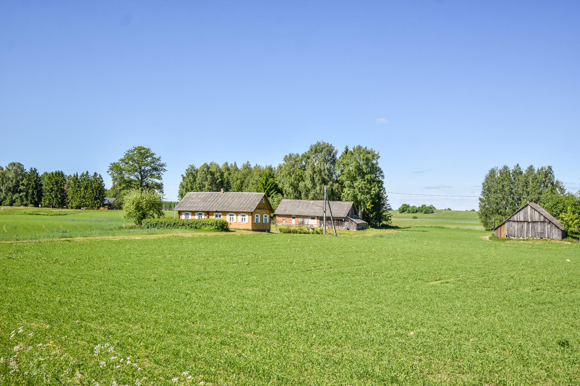 Sodyba 8,5 ha sklype šalia vandens telkinio-0