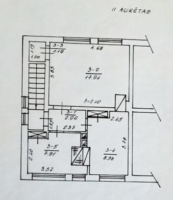 PARDUODAMAS 2 KAMBARIŲ BUTAS IŠSIMOKĖTINAI BEINORIŠKIO K., GRINKIŠKIO SEN., RADVILIŠKIO R. SAV.-6