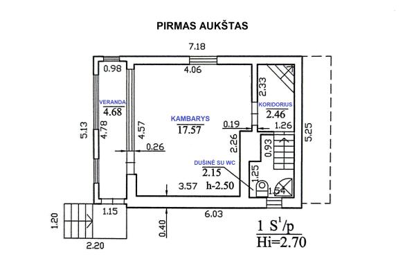Įrengtas gyventi sodo namas Daukniškių k.-7