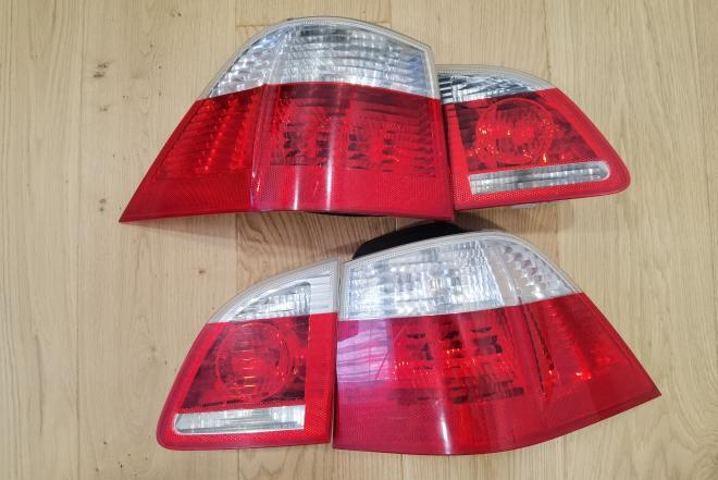 Originalūs Bmw E61 galinių žibintų komplektas - ne Led, Panevėžys-0
