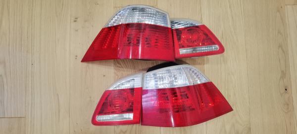 Originalūs Bmw E61 galinių žibintų komplektas - ne Led, Panevėžys-0
