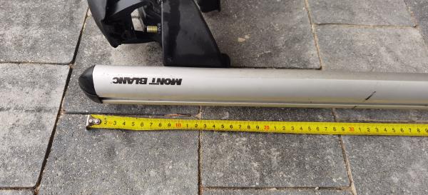 Universalūs stogo skersiniai Mont Blanc  - 130 cm-5