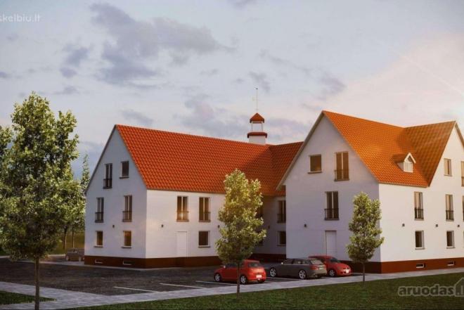 Parduodamas Pastatas Kretingos raj. Kurmaičių k. Mokyklos g. Yra Statybos Leidimas-0