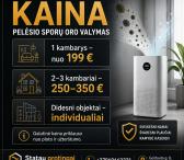 Pelėsio sporų šalinimas ore | HEPA + UV + Ozonas-0