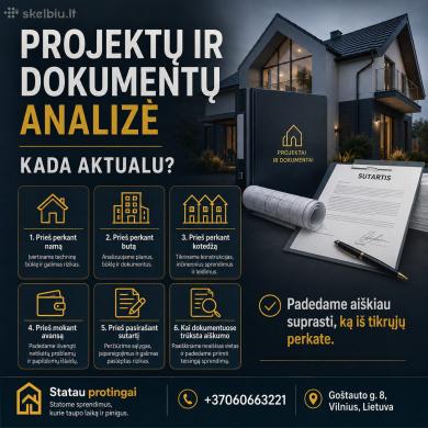 PROJEKTŲ IR DOKUMENTŲ ANALIZĖ PRIEŠ PERKANT BŪSTĄ-5