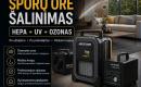 Pelėsio sporų šalinimas ore | HEPA + UV + Ozonas-3