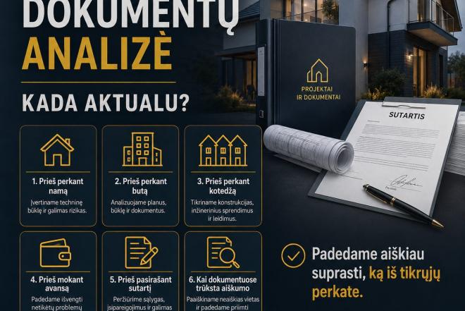 PROJEKTŲ IR DOKUMENTŲ ANALIZĖ PRIEŠ PERKANT BŪSTĄ-0