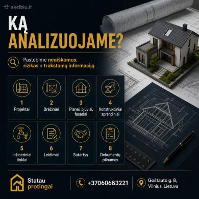 PROJEKTŲ IR DOKUMENTŲ ANALIZĖ PRIEŠ PERKANT BŪSTĄ-2
