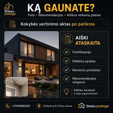 ATLIKTŲ DARBŲ KOKYBĖS VERTINIMO AKTAS-1