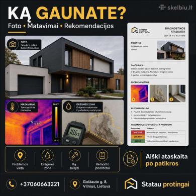Bėga per stogą? Pratekėjimo diagnostika be ardymo-6