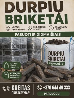 Durpių briketai-0