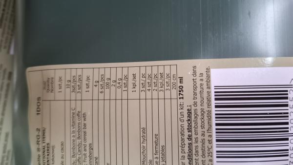 Lenkiškas kariškas paros maisto davinys-2