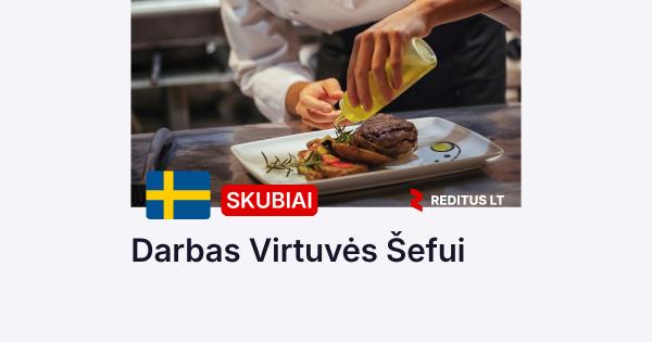 Virtuvės šefas – darbas Švedijoje (2078)-0