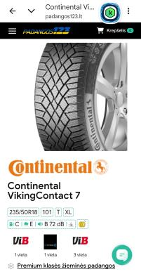 Žieminės naujos Continental Vikingcontakt 7 padang-1