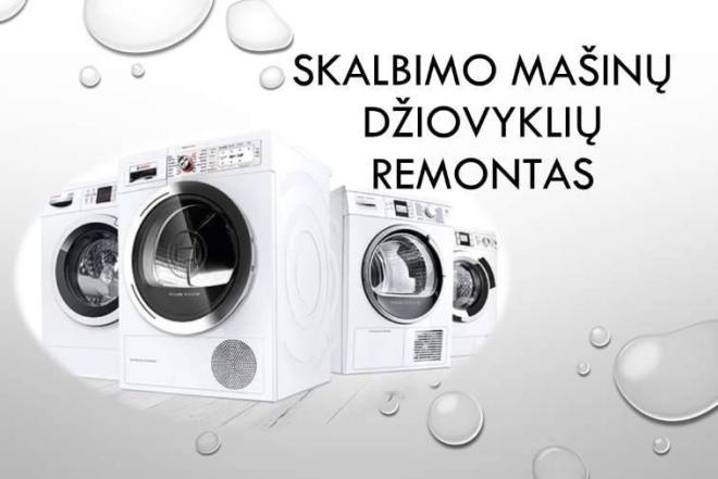Skalbimo mašinų remontas Panevėžyje +37063788215-0
