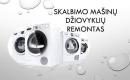 Skalbimo mašinų remontas Panevėžyje +37063788215-0