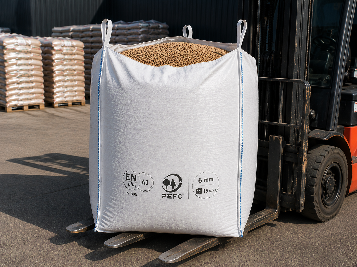Granulės didmaišiuose ir maišiukuose 15kg.-0