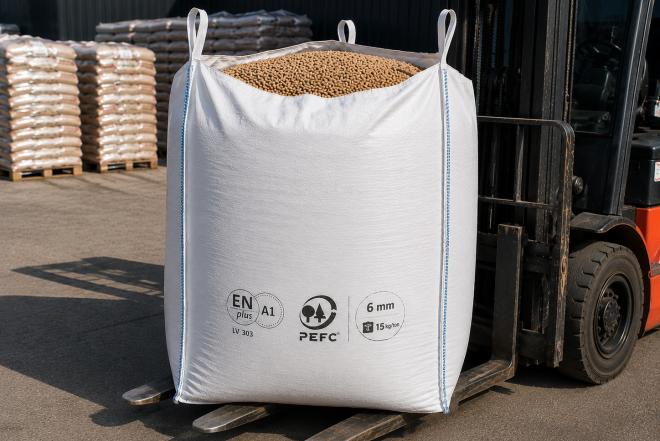 Granulės didmaišiuose ir maišiukuose 15kg.-0