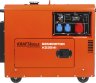 Dyzelinis generatorius 7 kW 230 V / 400 V + ATS KD3241-0