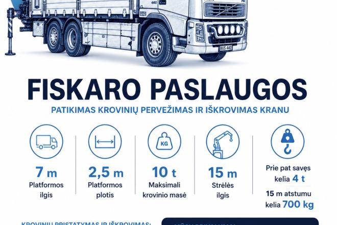 Fiskaro paslaugos, Vilniaus raj. +37060222242-0