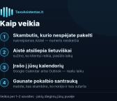 AI registratorė telefonu, kalba lietuviškai — atsiliepia 24/7-0