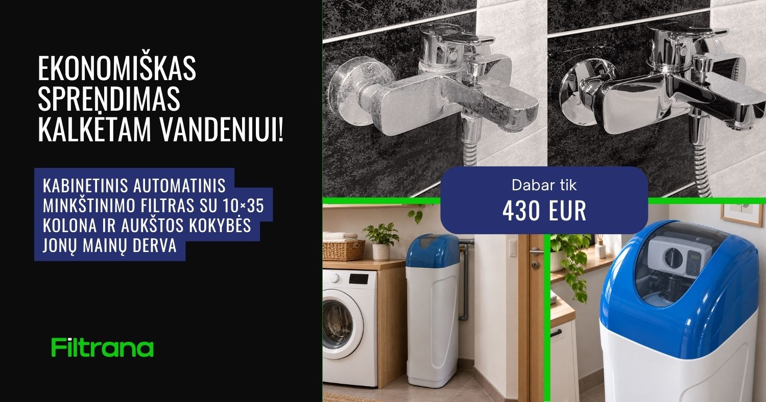 Ekonomiškas sprendimas kalkėtam vandeniui-0