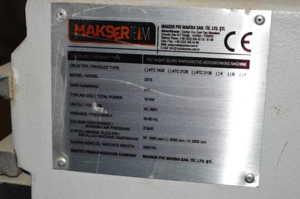 21-70-8057 MAKSER TEAM CNC centras (naudotas)-1