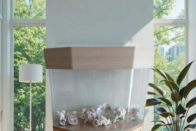 Didelis akvariumas akrilinis 400 litrų, JAV, naujas-0