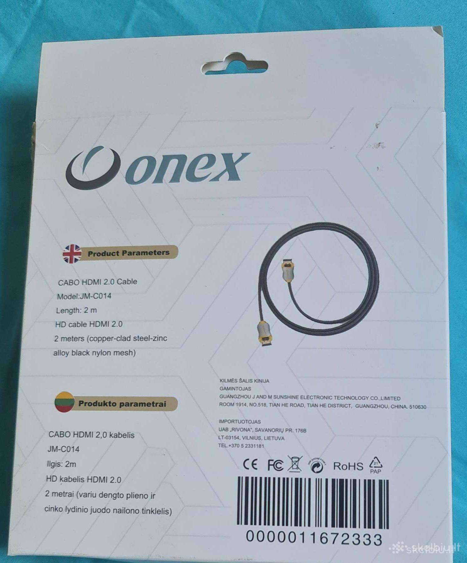 Hdmi kabelis 8K-0