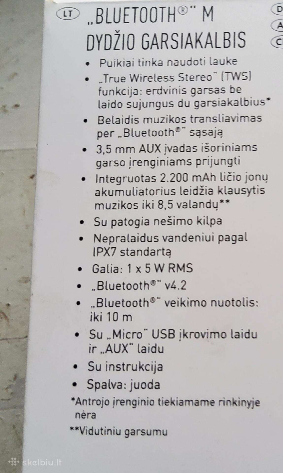 Bloetooth kolonėlė-0