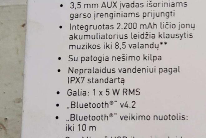 Bloetooth kolonėlė-0
