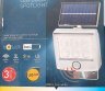 LED prožektorius su saulės panele-0