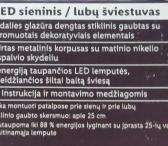 LED sieninis Lubų šviestuvas-0