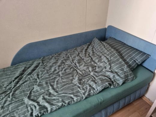 Tvarkinga lova, su daiktadezem, brangiai pirkta, gerai išlaikyta.-0