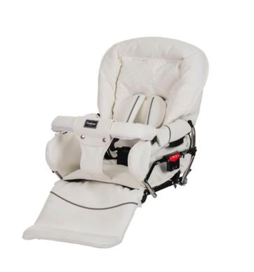 EmmalJunga Mondial De Luxe - Classic White Leatherette Pram Package-3
