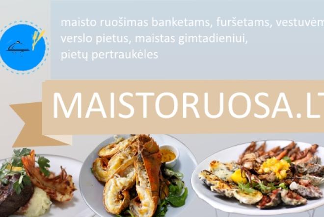 Maisto ruošimas pobūviams. Maistas banketams, furšetams, vestuvėms-0